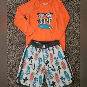 Boys Rash Guard 2 pcs. I ixtreme size 6.